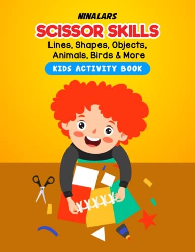Scissor Skills Kids Activity Book