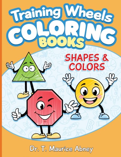 Training Wheels Coloring Books Shapes