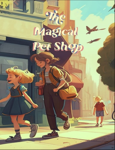 The Magical Pet Shop Book 8,5x11 in for Kids 8-12 Years