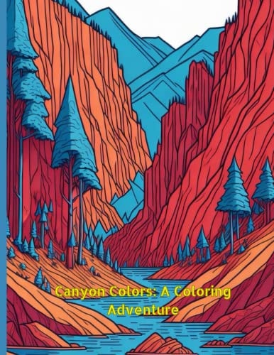 Canyon Colors A Coloring Adventure
