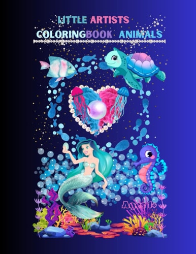 Little Artists Coloring Book Animals Little Artists Coloring Book