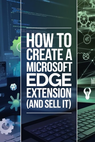 How To Create a Microsoft Edge Extension (And Sell It!)