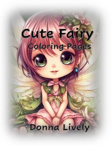 Cute Fairy Color Pages
