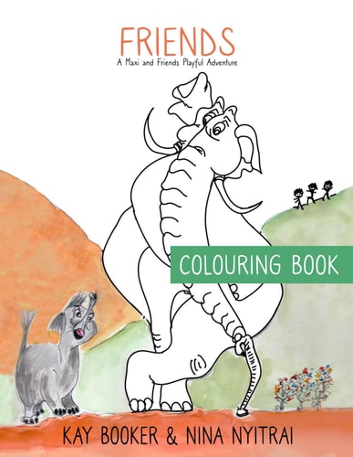 FRIENDS Coloring Book A Maxi and Friends Playful Adventure