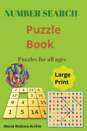Number Search Puzzle Book