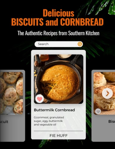 Delicious BISCUITS and CORBREAD The Authentic Recipes from Southern Kitchen