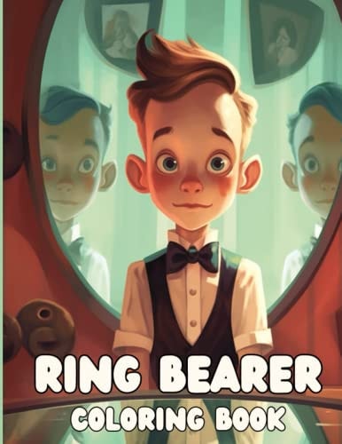 Ring Bearer Coloring Book Awesome Wedding Coloring Book for Kids