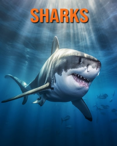 Sharks Fun Facts Book for Kids with Amazing Photos