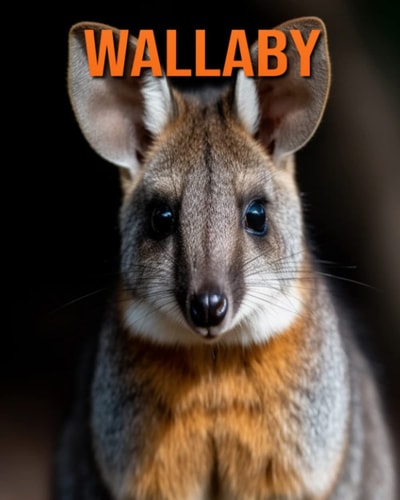 Wallaby Fun Facts Book for Kids with Amazing Photos
