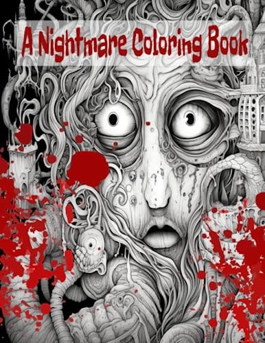 Nightmare Coloring Book for Relaxation
