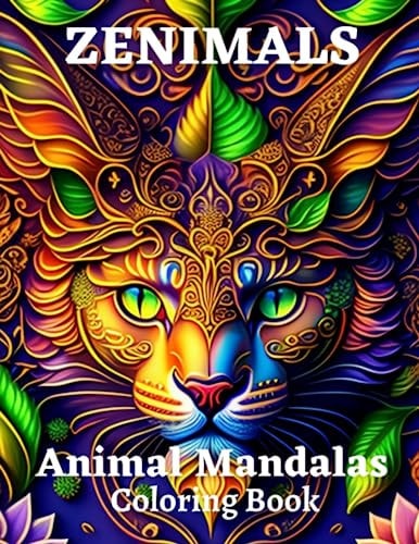 Zenimals Animal Mandalas Coloring Book