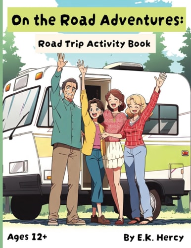 On the Road Adventures Road Trip Activity Book