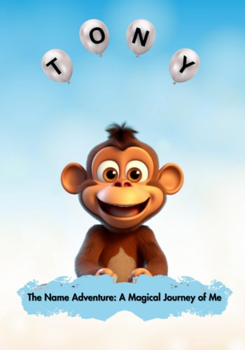 Tony The Name Adventure - A Magical Journey of Me