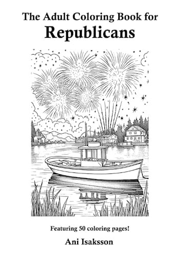 The Adult Coloring Book For Republicans