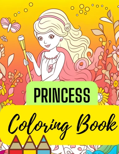 Princess Coloring Book