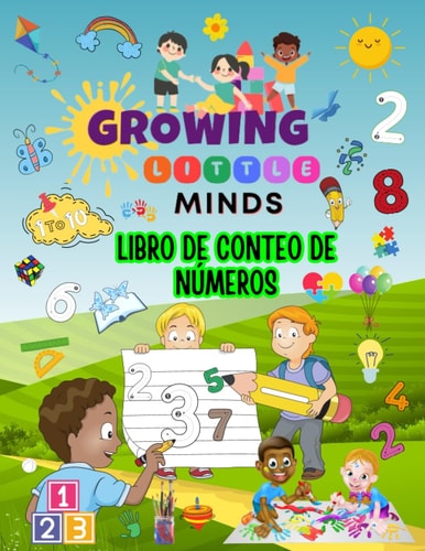 Growing Little Minds Libro de Conteo de Números
