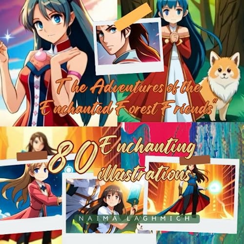 "The Adventures of the Enchanted Forest Friends" Enchanting Illustrations