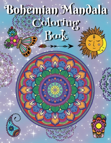 Bohemian Mandala Coloring Book