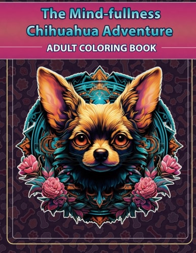 The Mind-fullness Chihuahua Adventure An Adult Coloring Book