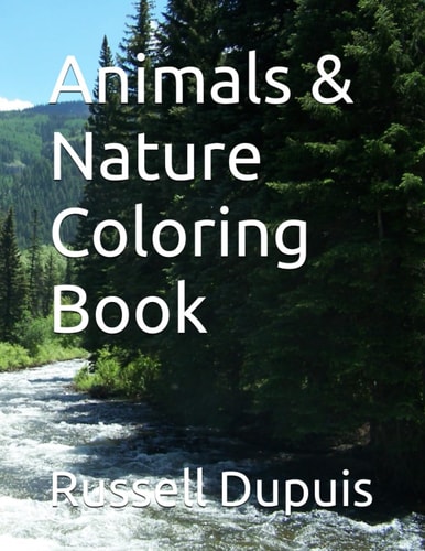 Animals & Nature Coloring Book