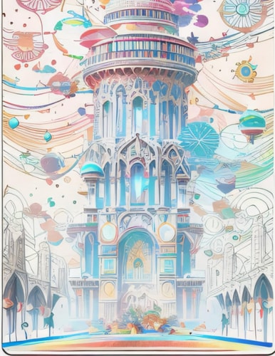 Beautiful Futures A Solarpunk Coloring Book