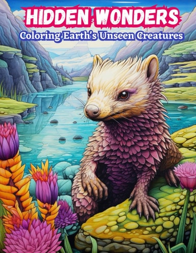 Hidden Wonders Coloring Earth's Unseen Creatures