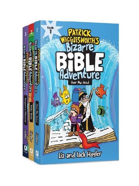 Patrick Wigglesworth's Bizarre Bible Adventure Old Testament 3-Book Set: Over My Head, Tricky Times, Dangerous Dilemmas