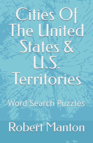 Cities Of The United States & U.S. Territories Word Search Puzzles
