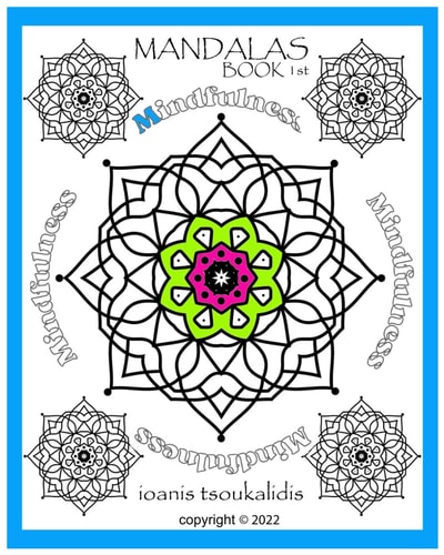 Mandalas - Book 1st for Adults
