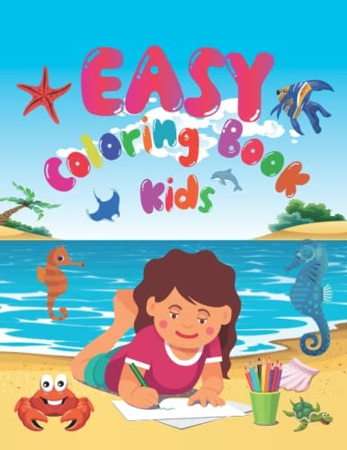 Easy Coloring Book Also Can Know the Name of the Photo Animal which He/she is Coloring.
