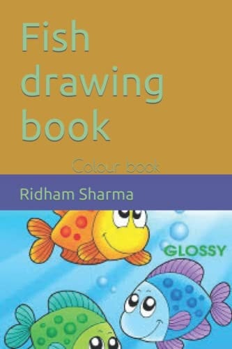 Fish Drawing Book Colour Book