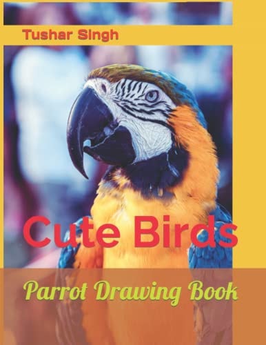 Parrot Drawing Book Cute Birds