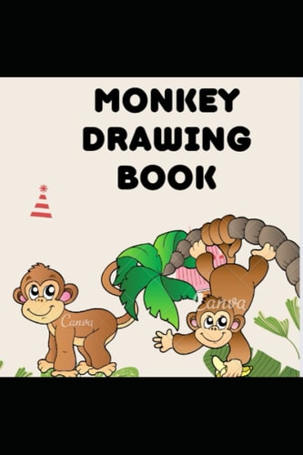 Monkey Drawing Book By Shikha Gautam