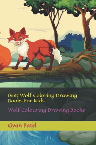 Best Wolf Coloring Drawing Books For Kids Wolf Colouring Drawing Books