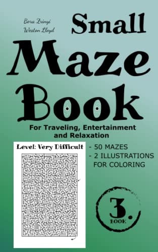 Small Maze Book 3 For Traveling, Entertainment and Relaxation