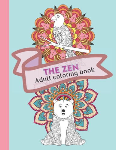 The Zen Adult Colouring Book