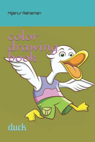 Color Drawing Book Duck