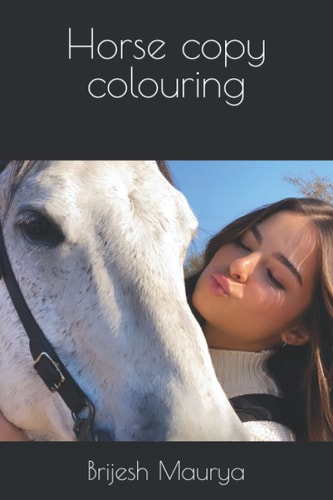 Horse Copy Colouring