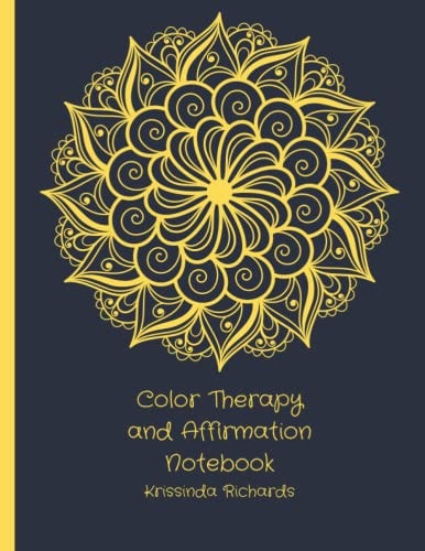 Color Therapy and Affirmation Notebook To Relieve Stress