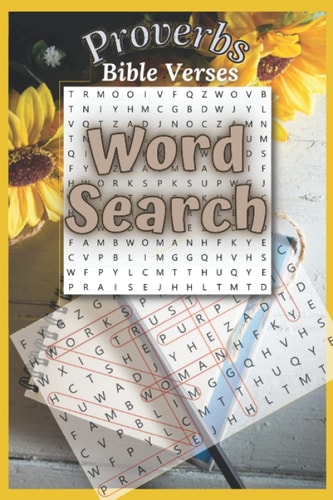 Proverbs Word Search Inspirational Bible Verses