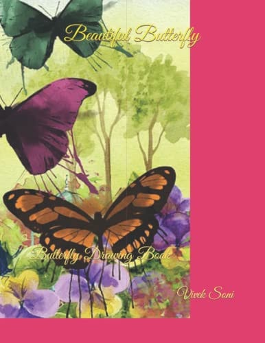 Beautiful Butterfly Butterfly Drawing Book