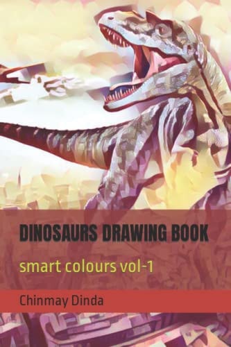 Dinosaurs Drawing Book Smart Colours Vol-1