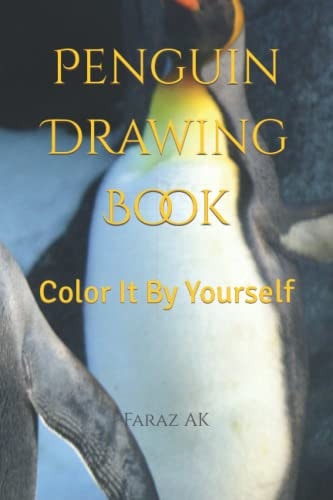 Penguin Drawing Book Color It By Yourself