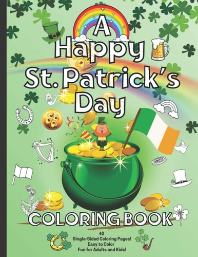 A Happy St. Patrick's Day Coloring Book