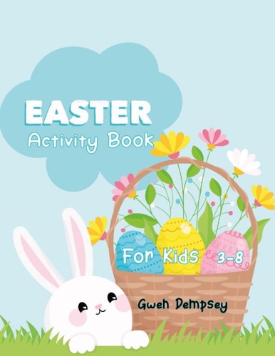 Easter Activity Book For Kids 3-8