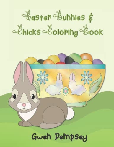 Easter Bunnies & Chicks Coloring Book
