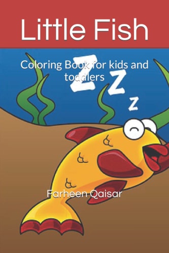 Little Fish Coloring Book for Kids and Toddlers