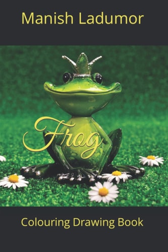Frog Colouring Drawing Book
