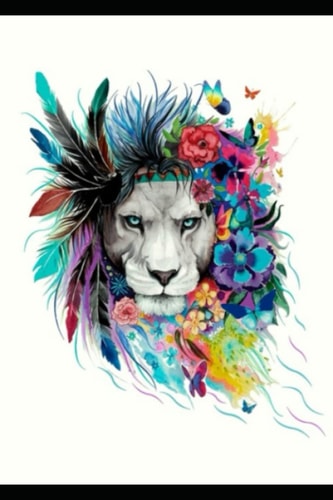 Lion Drawing Book
