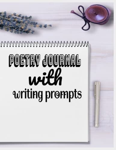 Poetry Journal With Writing Prompts My Poetry Journal